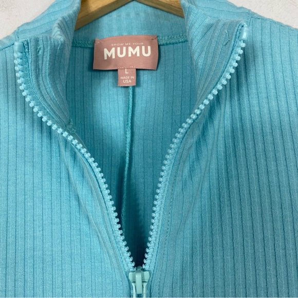 Show Me Your MuMu Lodge Onesie Large Powder Blue - Picture 11 of 13
